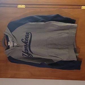 NY Yankees Zip Up Sweatshirt